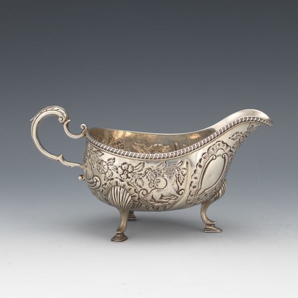 ENGLISH STERLING SILVER REPOUSSE