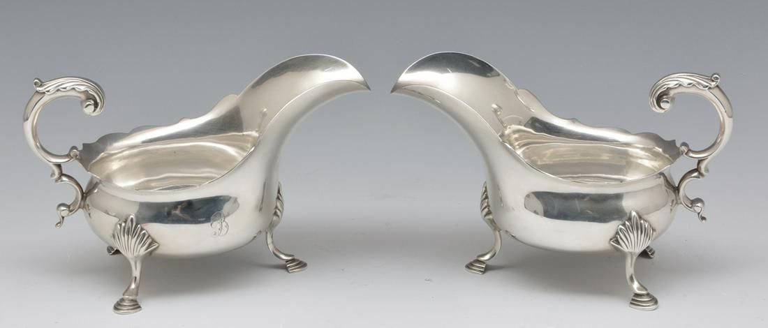 ENGLISH STERLING SILVER SAUCE
