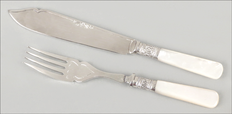 ENGLISH STERLING SILVER SILVERPLATE