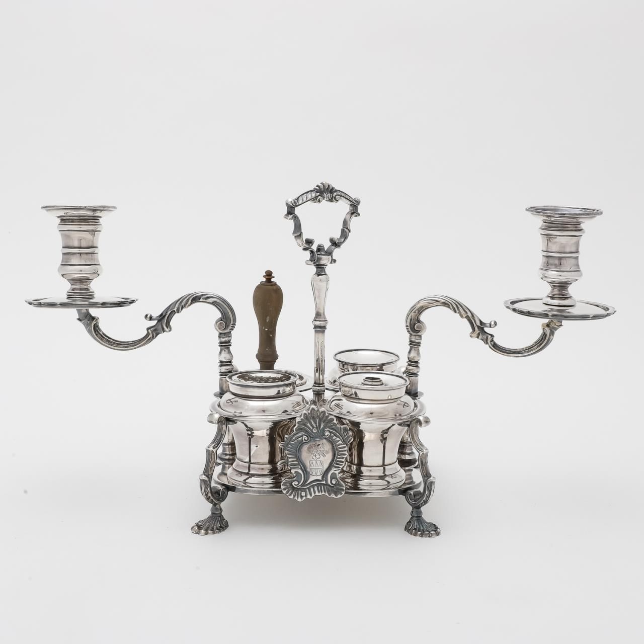 ENGLISH STERLING SILVER TANKARD,