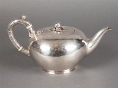English sterling silver teapot