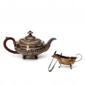 ENGLISH STERLING SILVER TEAPOT