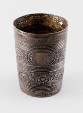 ENGLISH STERLING SILVER TUMBLE