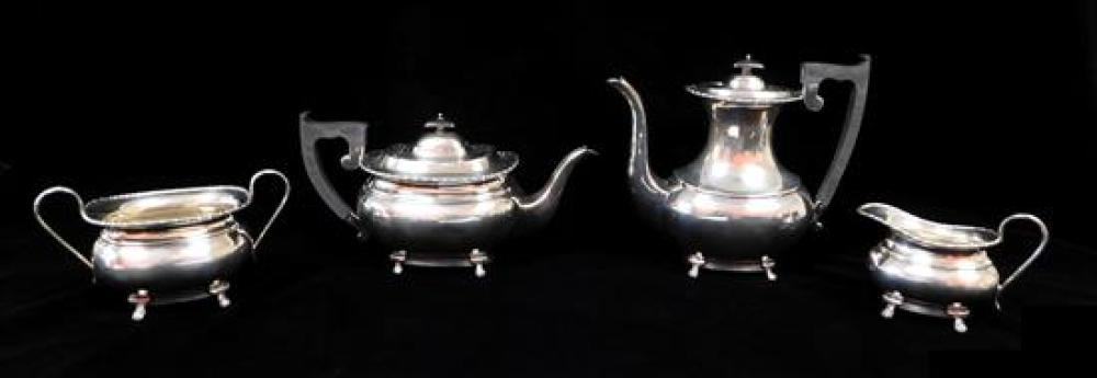 ENGLISH STERLING TEA AND COFFEE SET