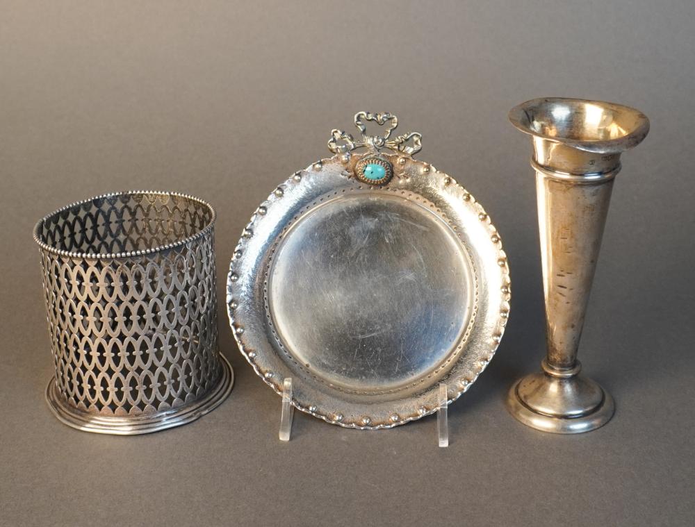 ENGLISH STERLING WEIGHTED TRUMPET