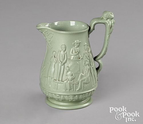 ENGLISH STONEWARE ANTI SLAVERY