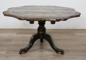 ENGLISH STYLE CHINOISERIE LACQ