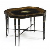 ENGLISH STYLE TOLE WARE TRAY O