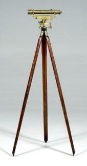 English surveyor&#39;s brass w