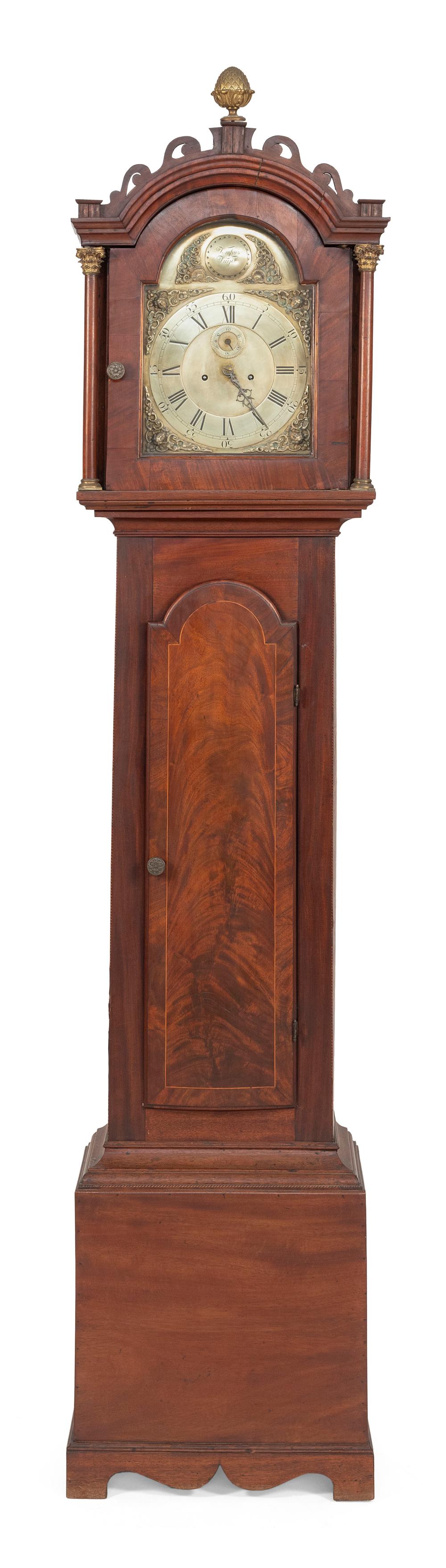 ENGLISH TALL-CASE CLOCK EARLY