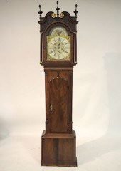 ENGLISH TALL CASE CLOCK, EDM.