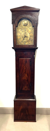 ENGLISH TALL CASE CLOCK, SIGNE