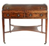 ENGLISH TAMBOUR DESKthe cylind