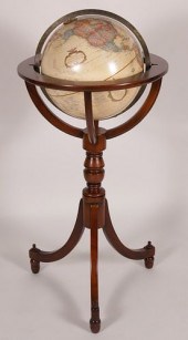 ENGLISH TERRESTRIAL GLOBE ON M