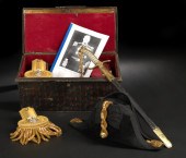 English Tole-Cased Four-Piece