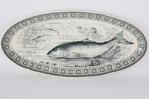 ENGLISH TRANSFERWARE FISH