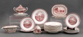 ENGLISH TRANSFERWARE PORCELAIN