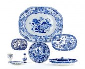 English transferware serving p