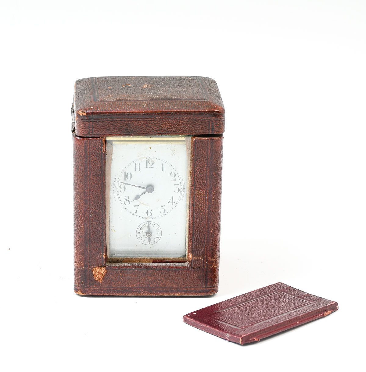 ENGLISH TRAVELING CARRIAGE CLOCK IN