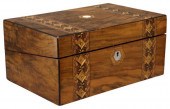 ENGLISH TUNBRIDGE WARE WALNUT