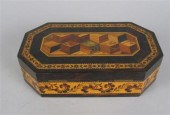 English Tunbridgeware box    l