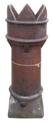 ENGLISH TURRET-FORM CHIMNEY PO