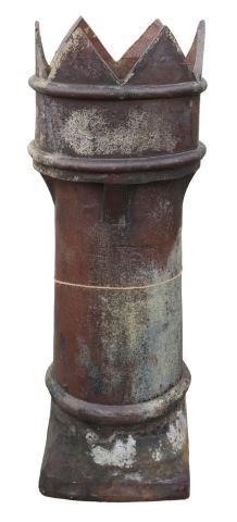 ENGLISH TURRET-FORM CHIMNEY