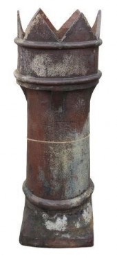 ENGLISH TURRET-FORM CHIMNEY PO