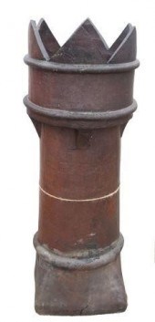 ENGLISH TURRET-FORM CHIMNEY PO