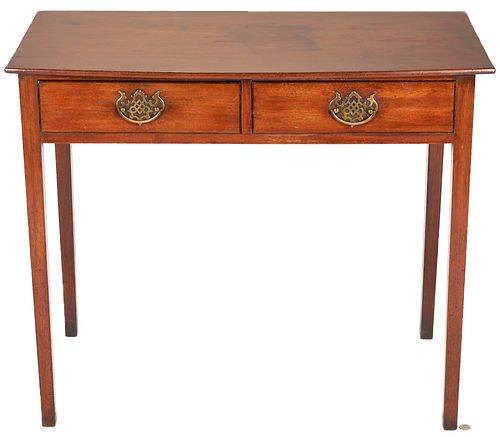 ENGLISH TWO DRAWER DESK OR