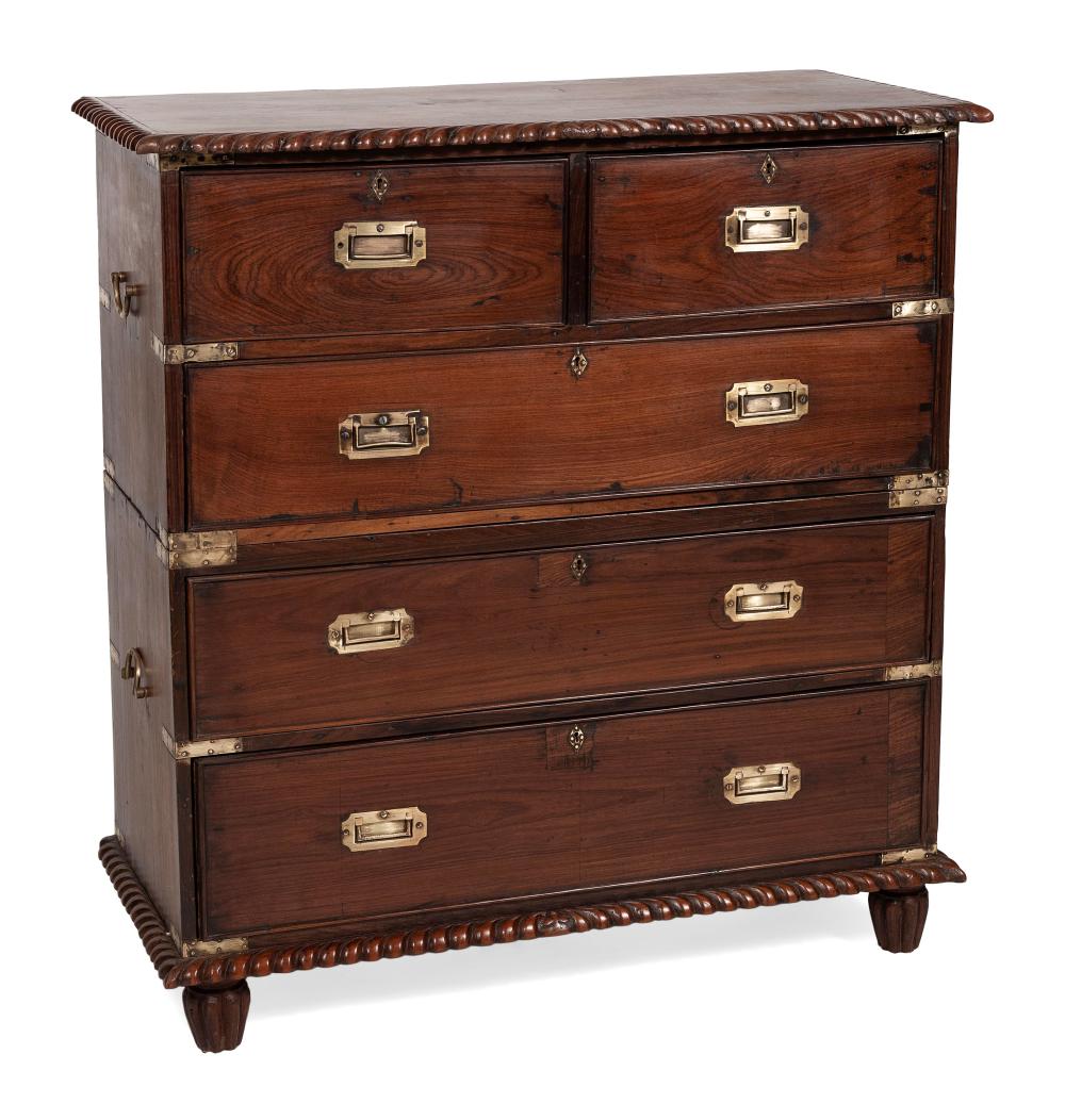 ENGLISH TWO-PART CAMPAIGN CHEST