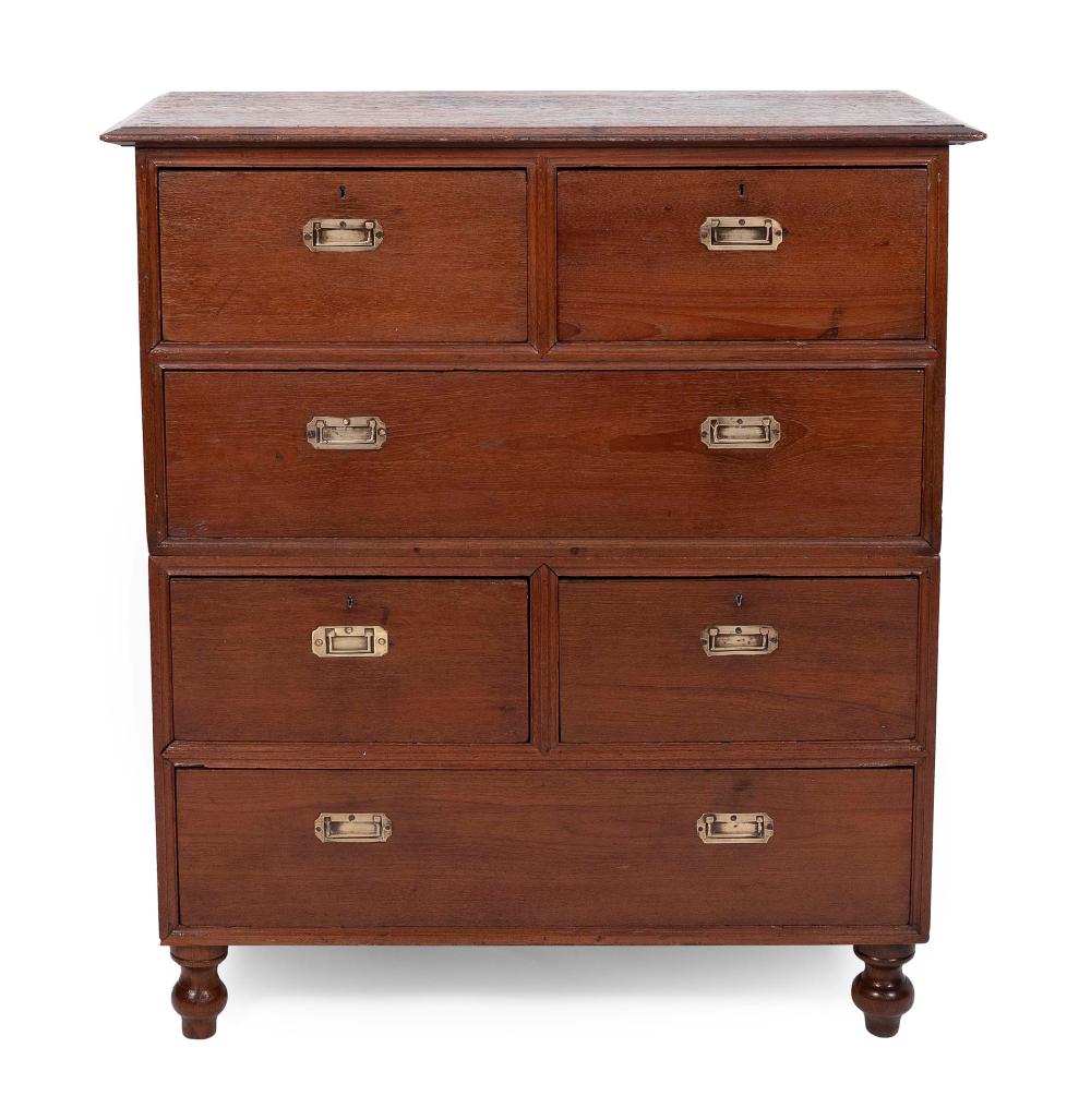 ENGLISH TWO-PART CAMPAIGN CHEST