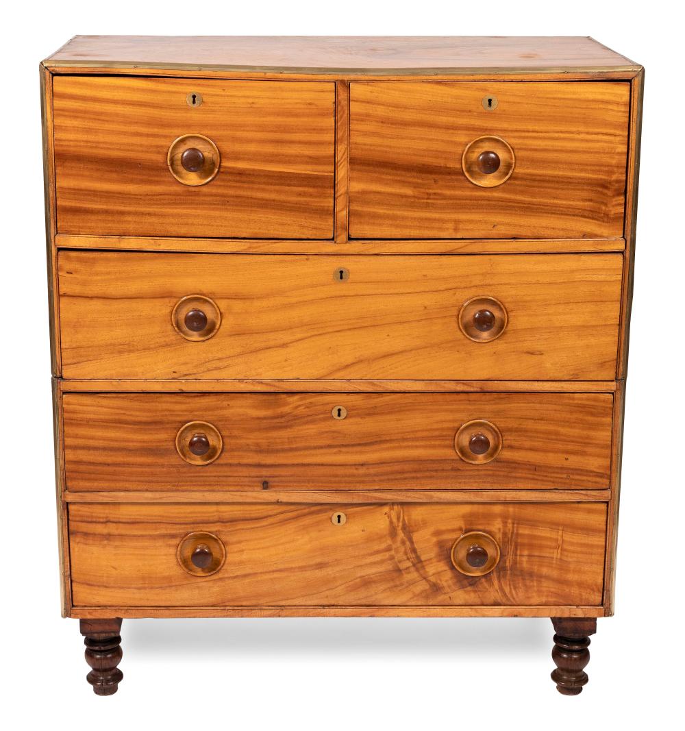 ENGLISH TWO-PART CAMPAIGN CHEST