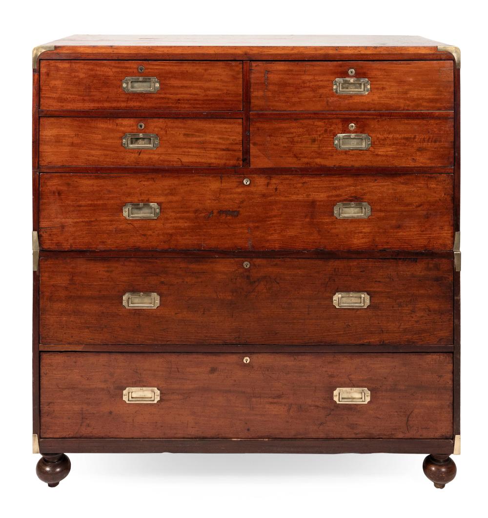 ENGLISH TWO-PART CAMPAIGN CHEST