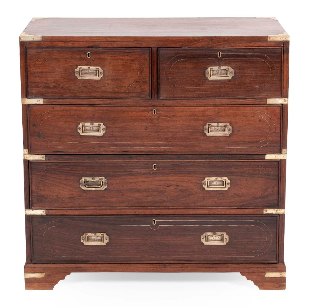 ENGLISH TWO-PART CAMPAIGN CHEST