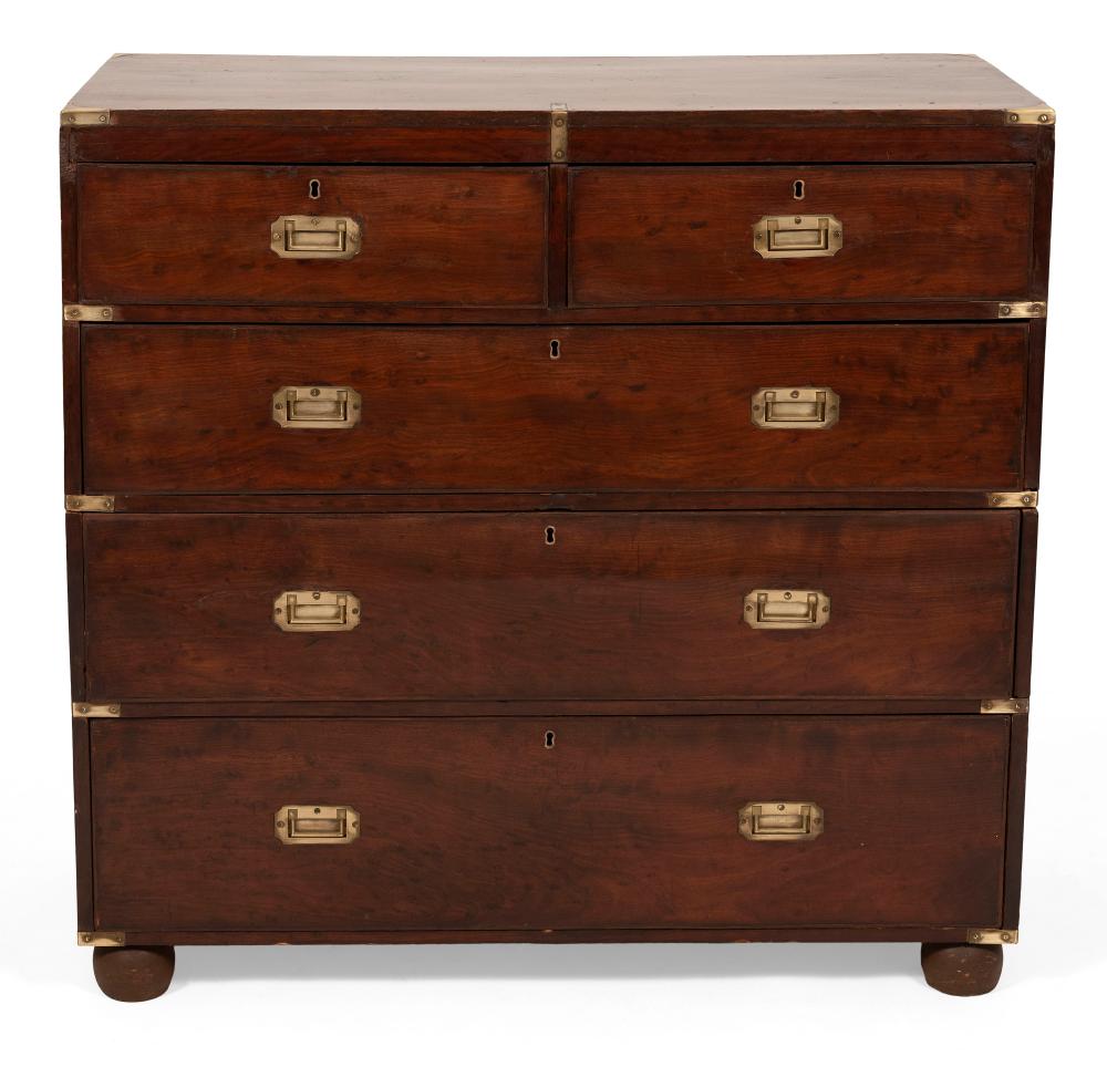 ENGLISH TWO-PART CAMPAIGN CHEST