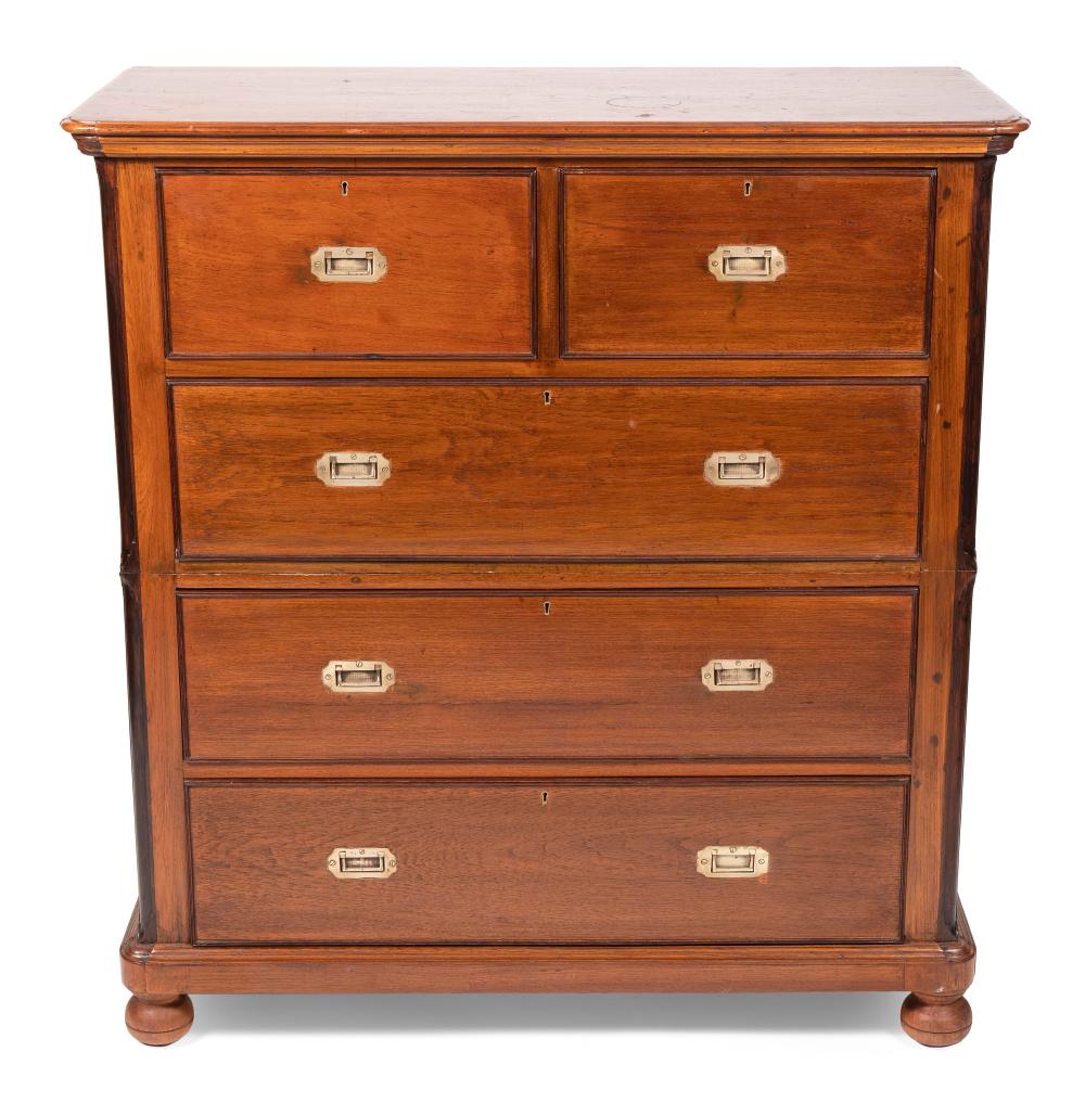 ENGLISH TWO-PART CAMPAIGN CHEST