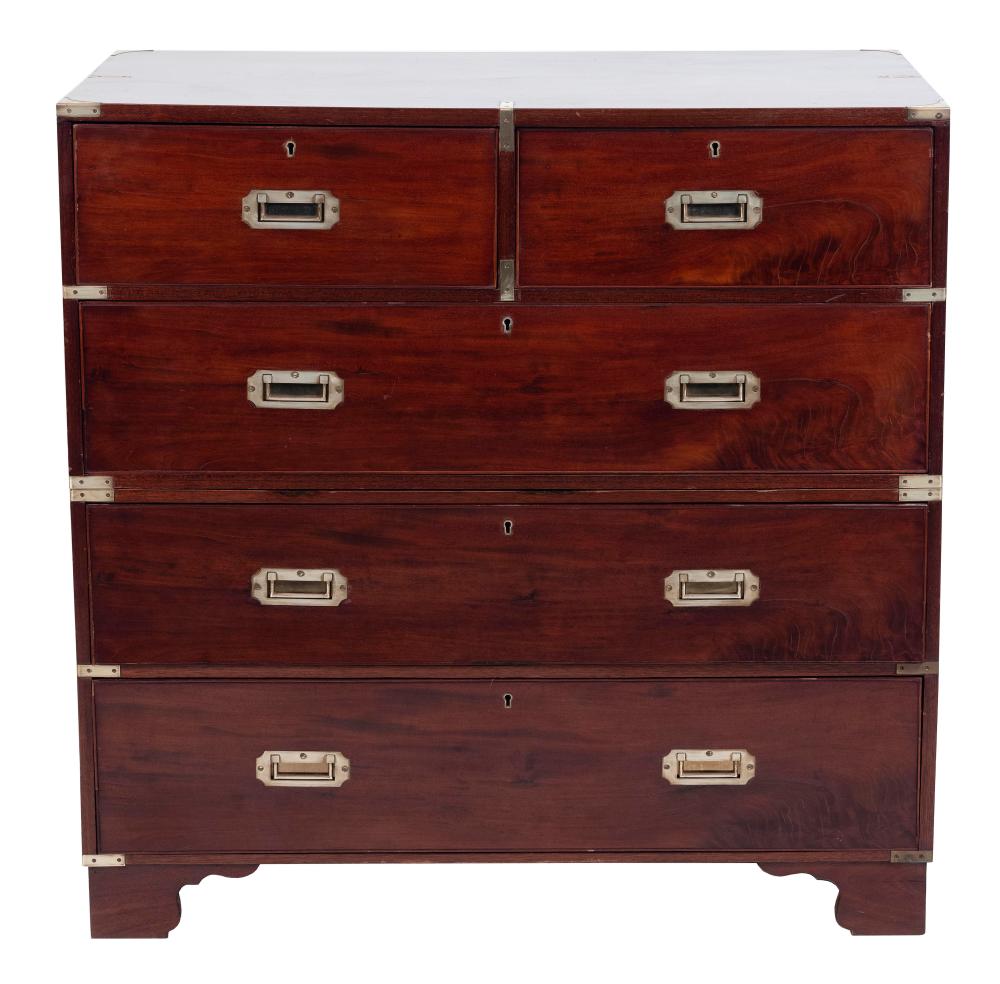 ENGLISH TWO-PART CAMPAIGN CHEST