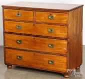 ENGLISH TWO-PIECE MAHOGANY CAM
