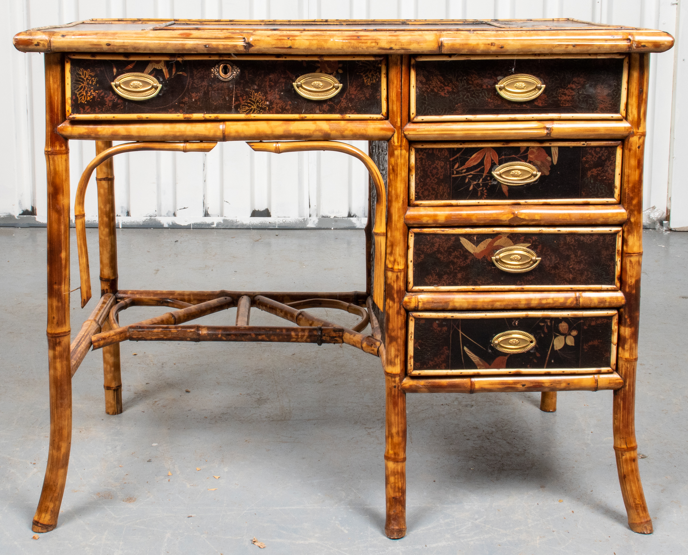 ENGLISH VICTORIAN BAMBOO AND