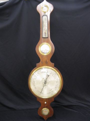 English Victorian Barometer by