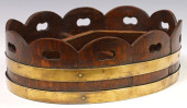 ENGLISH VICTORIAN BRASS-BOUND