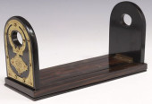 ENGLISH VICTORIAN BRASS-MOUNTE