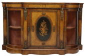 ENGLISH VICTORIAN BURLED WALNU