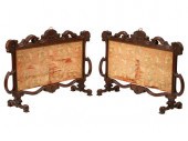 ENGLISH VICTORIAN CARVED OAK F