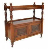 ENGLISH VICTORIAN FLORAL CARVE