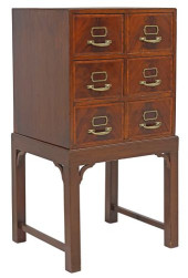 ENGLISH VICTORIAN MAHOGANY FIL