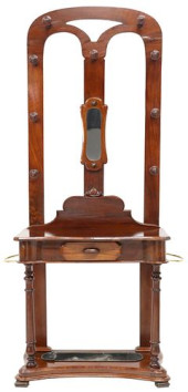 ENGLISH VICTORIAN MAHOGANY MIR