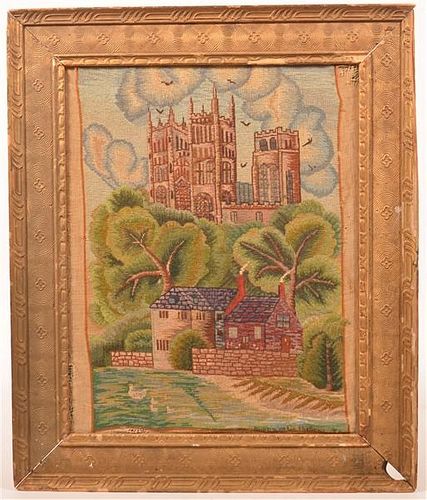 ENGLISH VICTORIAN NEEDLEWORK