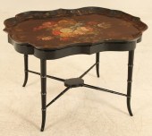 ENGLISH VICTORIAN PAPIER MACHE